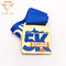 O CE liga de zinco esmaltou medalhas feitas sob encomenda da concessão para o corredor da maratona